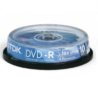 Tdk dvd-r 16x 10pack