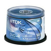 Tdk dvd+r 16x 50pack