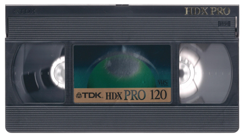 TDK VHS HD-X PRO 120 MIN Tape front